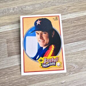 Nolan Ryan Astros Baseball Card All-Time Leader 1990 Upper Deck No 14/18